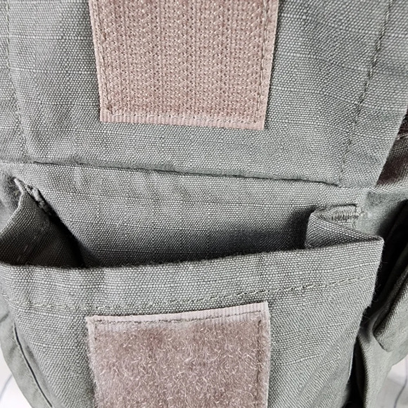 Vintage Jones New York Utility Fishing Hunting Vest Olive Green Cotton Large - Picture 6 of 15